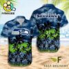 NFL Seattle Seahawks Logo Team Vintage Hawaiian Shirt