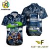 NFL Seattle Seahawks Mascot Football Hawaiian Shirt