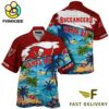 NFL Tampa Bay Buccaneers Hawaii Beach Custom Name Hawaiian Shirt