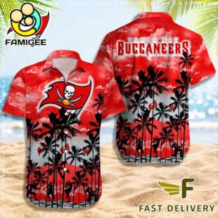 NFL Tampa Bay Buccaneers Logo Team Vintage Hawaiian Shirt