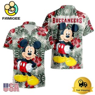 NFL Tampa Bay Buccaneers Mickey Disney Limited Edition Hawaiian Shirt