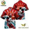 NFL Tampa Bay Buccaneers Mickey Mouse Surfing Custom Name Hawaiian Shirt