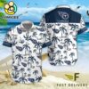 NFL Tennessee Titans Coconut Logo Beach Hawaiian Shirt