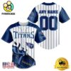 NFL Tennessee Titans Game Day Ready Custom Baseball Jersey