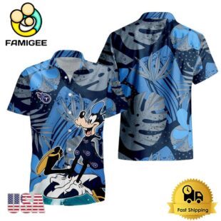 NFL Tennessee Titans Goofy Disney Limited Edition Hawaiian Shirt