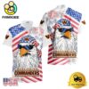 NFL Washington Commanders American Eagle Emblem Hawaiian Shirt