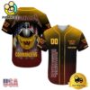 NFL Washington Commanders And Metallica Tour 2025 Custom Baseball Jersey