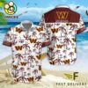 NFL Washington Commanders Coconut Logo Beach Hawaiian Shirt