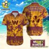 NFL Washington Commanders Vintage Style Custom Name Hawaiian Shirt