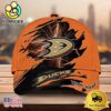 NHL Anaheim Ducks Dynamic Hockey Emblem Custom Name 3D Printed Cap