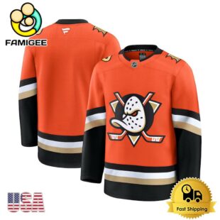 NHL Anaheim Ducks Orange Limited Hockey Jersey, Anaheim Ducks Jersey