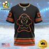 NHL Anaheim Ducks Special Blackout Design Custom Name T Shirt, NHL Shirt
