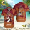 NHL Arizona Coyotes Hockey Mascot Custom Name Hawaiian Shirt