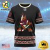 NHL Arizona Coyotes Special Blackout Design Custom Name T Shirt, NHL Shirt