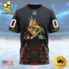 NHL Arizona Coyotes Special Design For Black History Month Custom Name T Shirt, NHL Shirt
