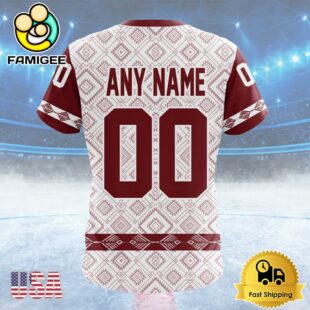 NHL Arizona Coyotes Special Native Heritage Design Custom Name T Shirt, NHL Shirt