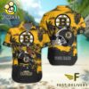 NHL Boston Bruins Hockey Mascot Custom Name Hawaiian Shirt