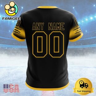 NHL Boston Bruins New Gradient Series Concept Custom Name T Shirt, NHL Shirt