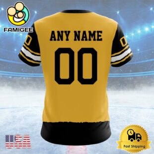 NHL Boston Bruins Special Bold Design Custom Name T Shirt, NHL Shirt