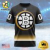 NHL Boston Bruins Special Eclipse Design Custom Name T Shirt, NHL Shirt