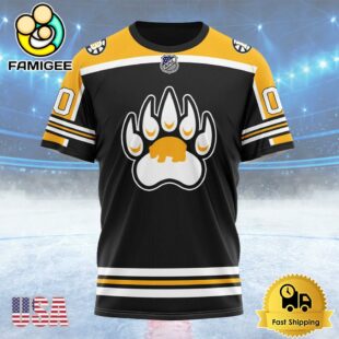 NHL Boston Bruins Special Indigenous Design Custom Name T Shirt, NHL Shirt