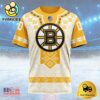 NHL Boston Bruins Special Native Heritage Design Custom Name T Shirt, NHL Shirt