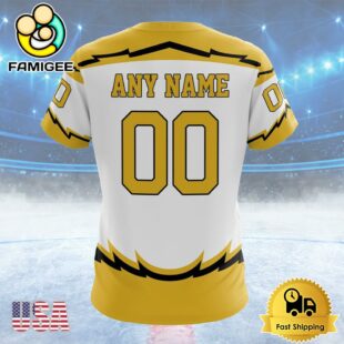 NHL Boston Bruins Special Reverse Retro Design Concept Custom Name T Shirt, NHL Shirt