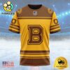 NHL Boston Bruins Special Two-tone Design Custom Name T Shirt, NHL Shirt