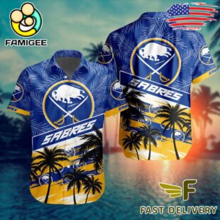 NHL Buffalo Sabres Coconut Tree Hawaiian Shirt