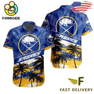 NHL Buffalo Sabres Coconut Tree Hawaiian Shirt
