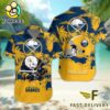NHL Buffalo Sabres Hockey Mascot Custom Name Hawaiian Shirt