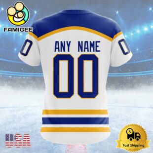NHL Buffalo Sabres Personalized Away Kits Custom Name T Shirt, NHL Shirt
