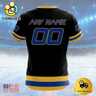 NHL Buffalo Sabres Special Blackout Design Custom Name T Shirt, NHL Shirt