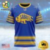NHL Buffalo Sabres Special Colour Rush Design Custom Name T Shirt, NHL Shirt