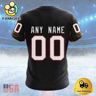 NHL Buffalo Sabres Special Design For Black History Month Custom Name T Shirt, NHL Shirt
