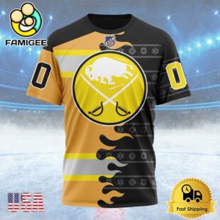 NHL Buffalo Sabres Special First Responders Design Custom Name T Shirt, NHL Shirt