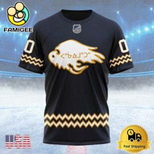 NHL Buffalo Sabres Special Indigenous Design Custom Name T Shirt, NHL Shirt
