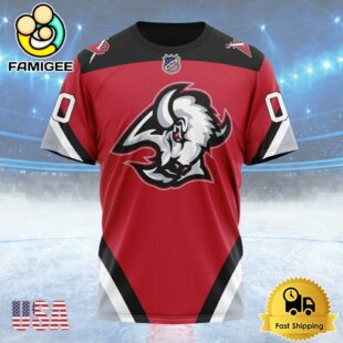 NHL Buffalo Sabres Special Reverse Retro Design Concept Custom Name T Shirt, NHL Shirt