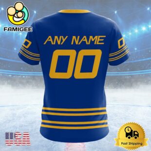 NHL Buffalo Sabres Special Two-tone Design Custom Name T Shirt, NHL Shirt