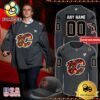 NHL Calgary Flames Black History Month Custom Name Hockey Jersey
