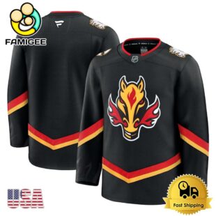 NHL Calgary Flames Black Limited Hockey Jersey, Calgary Flames Jersey