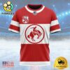 NHL Calgary Flames Personalized Heritage Design Custom Name T Shirt, NHL Shirt