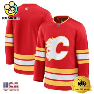 NHL Calgary Flames Red Limited Hockey Jersey, Calgary Flames Jersey