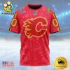 NHL Calgary Flames Special All-Star Game Design Custom Name T Shirt, NHL Shirt