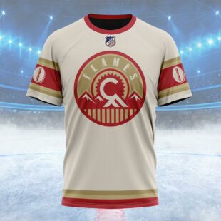 NHL Calgary Flames Special City Edition Design Custom Name T Shirt, NHL Shirt
