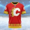 NHL Calgary Flames Special Indigenous Design Custom Name T Shirt, NHL Shirt