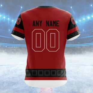 NHL Carolina Hurricanes Personalized Heritage Design Custom Name T Shirt, NHL Shirt