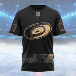 NHL Carolina Hurricanes Personalized Military Appreciation Design Custom Name T Shirt, NHL Shirt