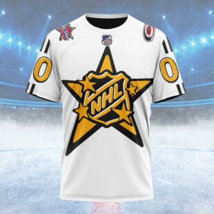 NHL Carolina Hurricanes Personalized NHL All-Star Game Custom Name T Shirt, NHL Shirt