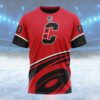NHL Carolina Hurricanes Special Bold Custom Name T Shirt, NHL Shirt